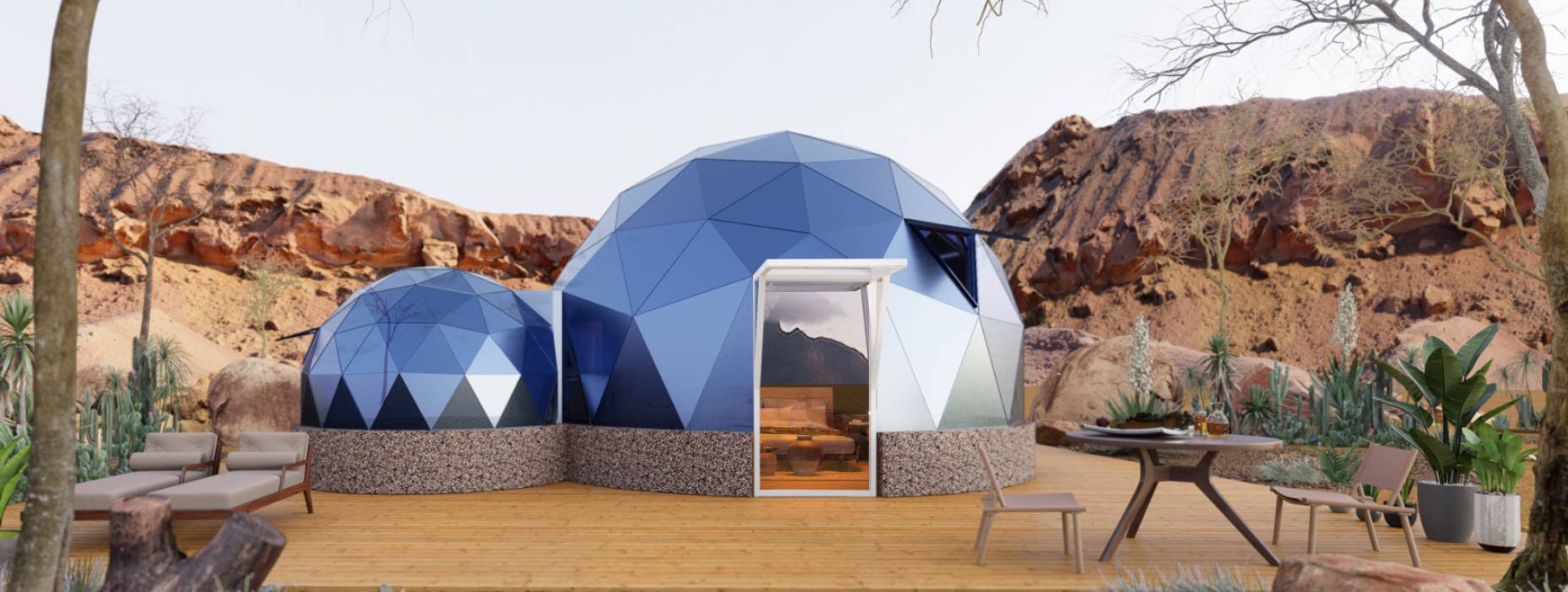 阿城区球形智能光伏玻璃星空房